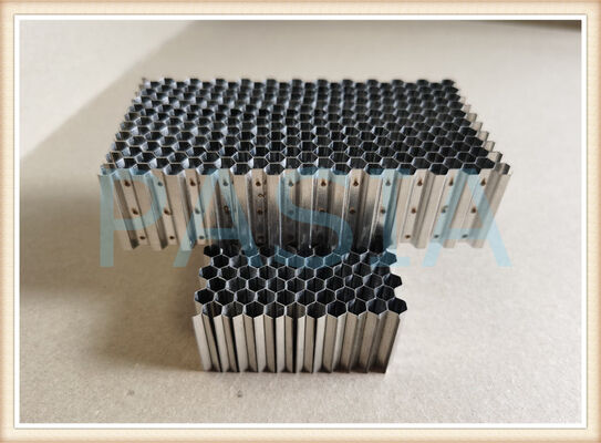 Китай SS304 Laser Welded Stainless Steel Honeycomb Core for Ship Shielding Ventilation поставщик