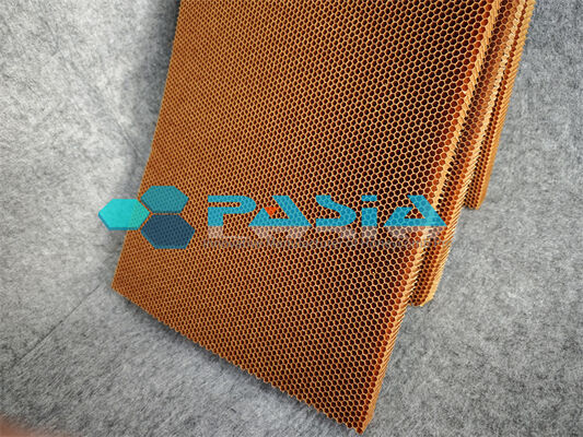 Китай Aerospace Grade Constructed From Aramid Fiber Honeycomb Sheet Material Coated Phenolic Resin поставщик