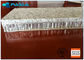 Крытые панели сота мрамора украшения/изготовленное на заказ составное каменное плакирование поставщик