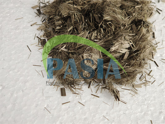 Heat Resistance Anti-friction Basalt Fiber Chopped Strands of 3 mm Chopping Length поставщик