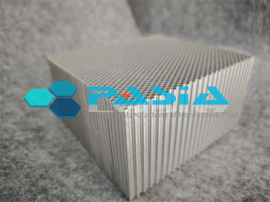 Pre-crushed Bi-directional Aluminum Honeycomb Impact Attenuator With Constant Force Plateau For 9 Meter Drop Test Accident Scenarios поставщик