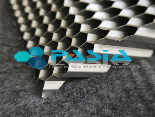 High Specific Surface Area Angled Aluminum Honeycomb Core For Air Purification поставщик