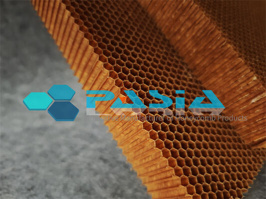 High Strength Self Extinguishing Aramid Honeycomb Core With Low Smoke Emission поставщик