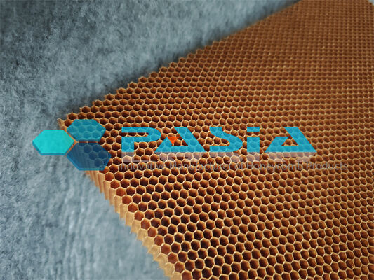 High Strength Self Extinguishing Aramid Honeycomb Core With Low Smoke Emission поставщик
