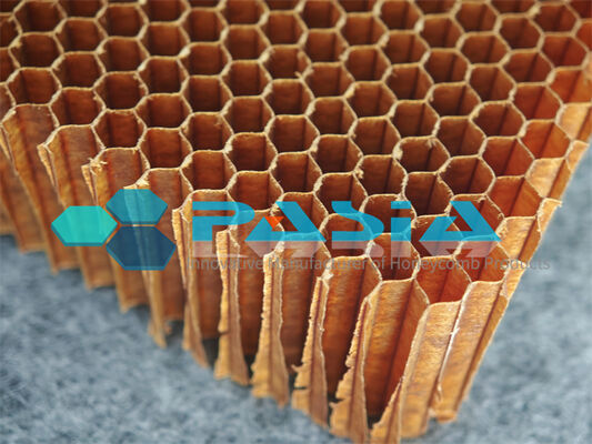 Flex Core Aramid Honeycomb for Three D Shaped Parts Requiring Insulation and Non Conductivity поставщик