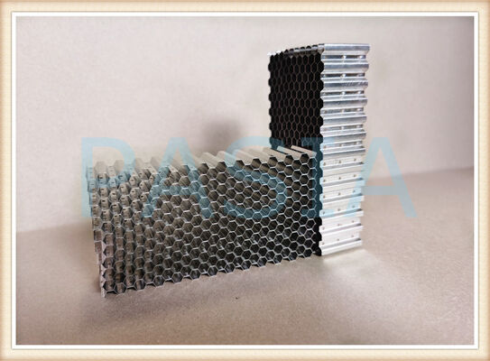 High Temperature Tolerance Low Pressure Drop EMI Shielding Stainless Steel Honeycomb Air Flow Straightener for Engine Intake Testing поставщик