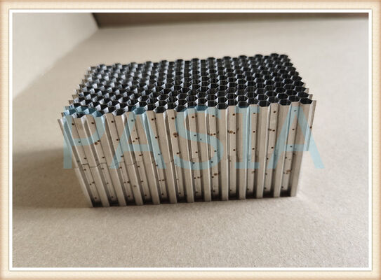 Custom Cell Size 0.8-3mm Honeycomb Seal Ring for Aero-engine поставщик
